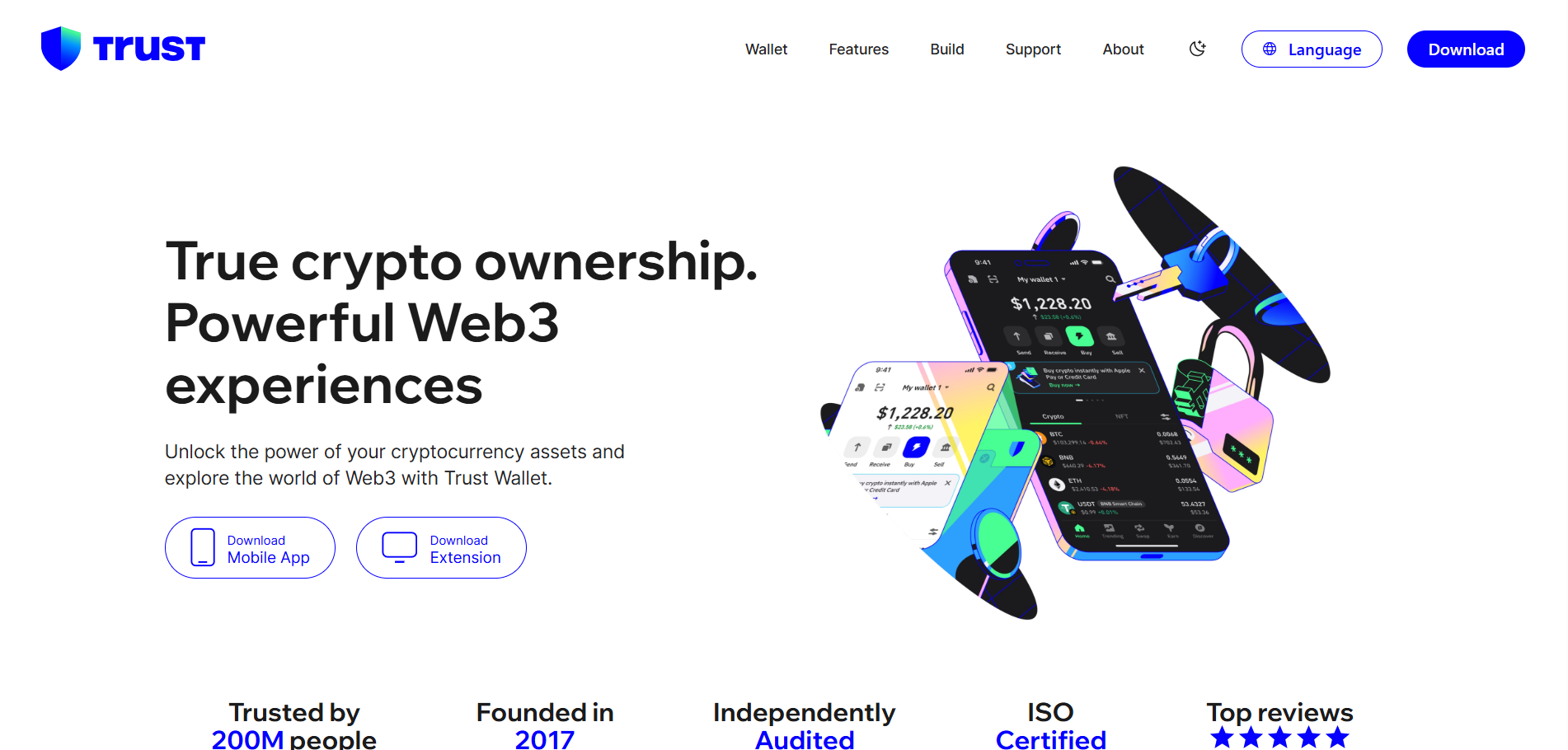 Как перевести с Trust Wallet на Bybit